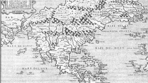 Венецианская карта 1566 года